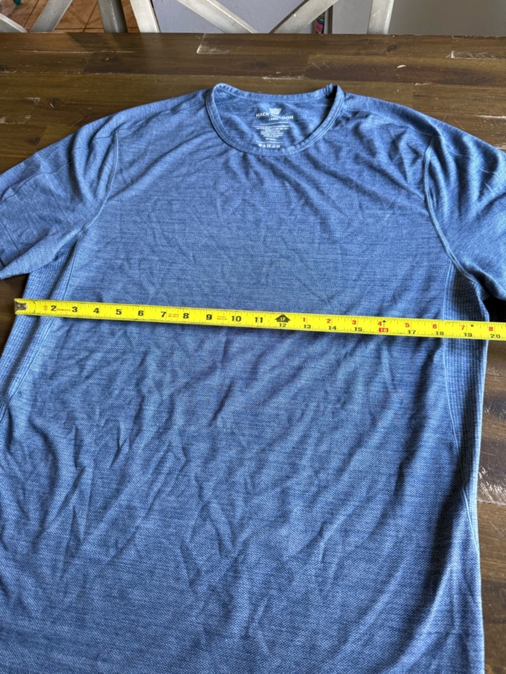 Mack Weldon  Blue  T-Shirt — Short Sleeve - Picture 7 of 7